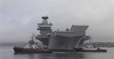 Anh cân nhắc đưa tàu sân bay mới nhất ra đối phó Triều Tiên 