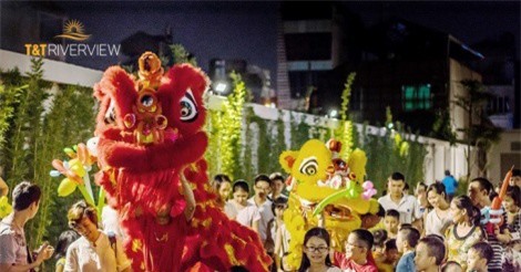 Rộn ràng không khí đón trung thu đầu tiên tại T&T Riverview