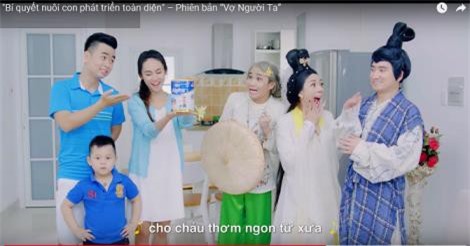 Quảng cáo của Vinamilk dẫn đầu bảng xếp hạng của Youtube