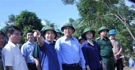 Phó Thủ tướng Trương Hòa Bình chỉ đạo ứng phó, khắc phục hậu quả mưa lũ