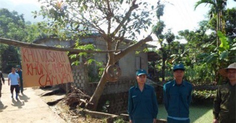 Hòa Bình công bố tình trạng khẩn cấp về thiên tai, sạt lở đất