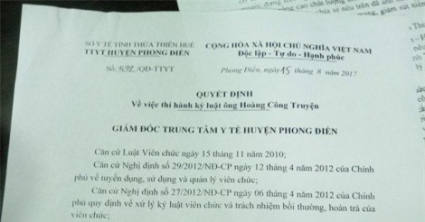 Bác sĩ bị phạt vì xúc phạm Bộ trưởng Bộ Y tế trên Facebook