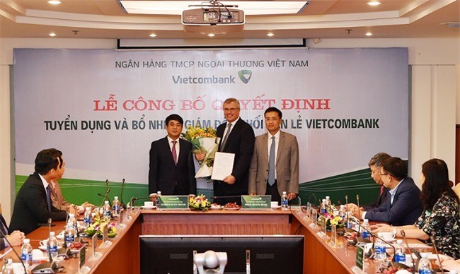 Vietcombank lần đầu bổ nhiệm người nước ngoài làm giám đốc