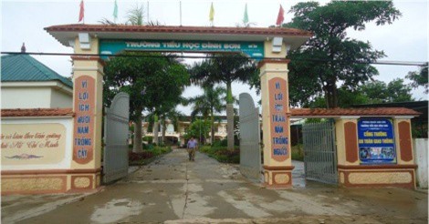 Bố hành hung rách miệng hiệu trưởng vì má con trai bị xước