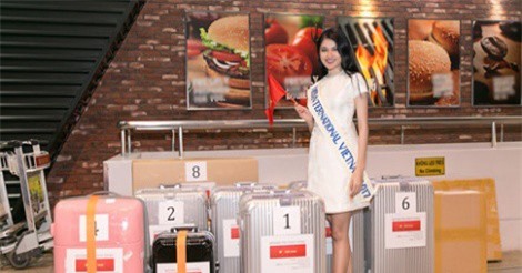 Á hậu Thùy Dung chính thức lên đường dự thi Miss International 2017