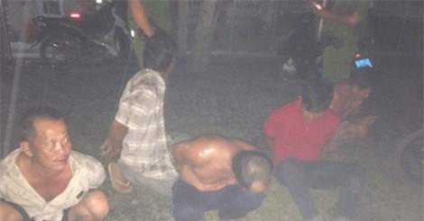 TPHCM: Nổ sung để trấn áp 5 đối tượng tấn công Cảnh sát 113