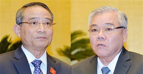 Quốc hội biểu quyết miễn nhiệm Bộ trưởng Giao thông, Tổng Thanh tra Chính phủ