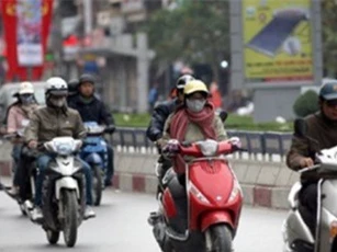 Không khí lạnh đổ bộ vào miền Bắc, nhiệt độ thấp nhất dưới 10 độ C