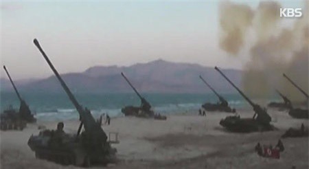 Tình báo Mỹ-Hàn: Triều Tiên chuẩn bị diễn tập pháo binh quy mô lớn