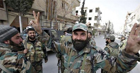 Nhắm tuyến phòng thủ của khủng bố ở Hama, Syria thắng giòn giã