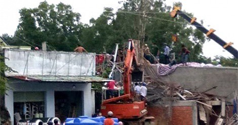 Ít nhất 1 người tử vong do sập giàn giáo kinh hoàng ở Phú Quốc