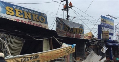 Cháy chợ trong đêm, 3 bà cháu chết thảm