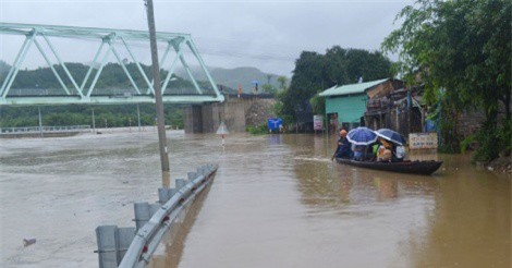 Phú Yên: Thiệt hại 6,6 tỉ đồng sau hai ngày mưa lũ