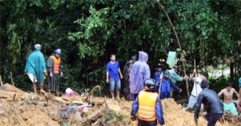 Đã tìm thấy 3 thi thể nạn nhân trong vụ sạt lở núi tại Quảng Nam