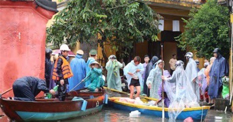 Quảng Nam: Khẩn cấp di dời người dân ra khỏi Hội An