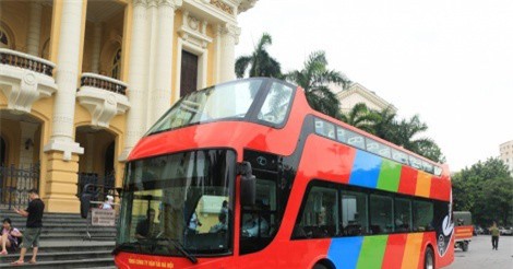 Thống nhất lộ trình tuyến xe bus 2 tầng City Tour phục vụ du lịch Hà Nội