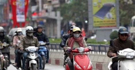 Không khí lạnh tăng cường, Bắc Bộ xuống 16 độ C