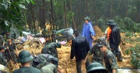 Sạt lở núi ở Quảng Nam: Tìm thấy thi thể 2 công nhân thủy điện