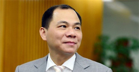 Tài sản tỷ phú Phạm Nhật Vượng vượt 3,4 tỷ USD