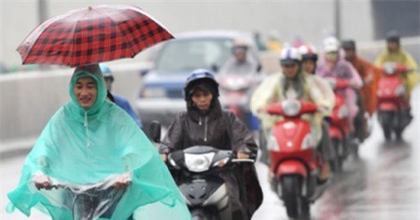 Hà Nội có mưa, vùng núi cao miền Bắc rét dưới 15 độ C