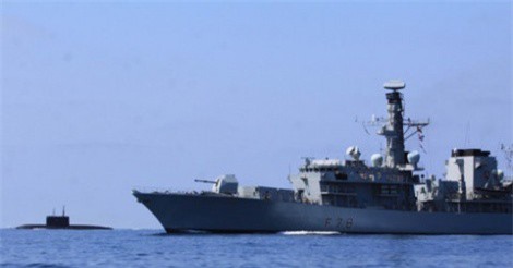 Phát hiện chiến hạm và tàu ngầm Nga ở biên giới, Latvia lên tiếng