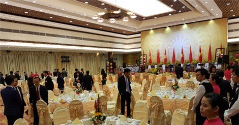 Tổng Bí thư, Chủ tịch nước chủ trì tiệc chiêu đãi Chủ tịch Tập Cận Bình