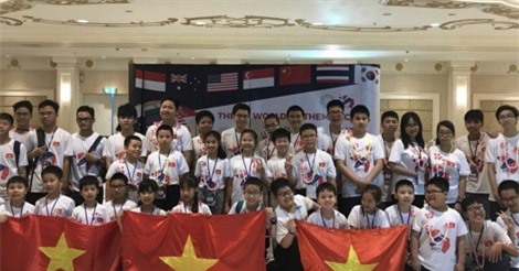 38/38 học sinh Việt Nam đoạt huy chương Toán thế giới