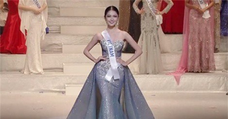 Á hậu Thùy Dung trượt top 15 Miss International 2017