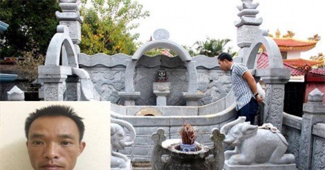 Trộm tro cốt mộ "đại gia", con bạc đòi 2,5 tỷ tiền chuộc