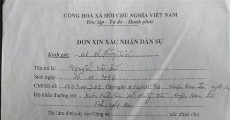 Cha nợ tiền đóng góp, con bị Trưởng công an xã "phê xấu" vào hồ sơ