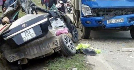 Tai nạn nghiêm trọng ở Sơn La, 4 người tử vong tại chỗ