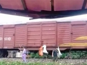 Bất bình với hành động "gửi rác" lên tàu hỏa ở Hà Tĩnh