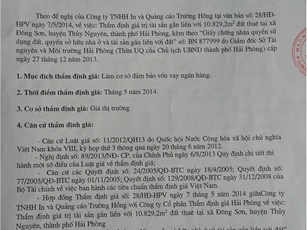 Cục Thi hành án Dân sự TP Hải Phòng đùn đẩy trách nhiệm, né tránh báo chí