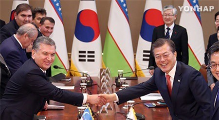 Hàn Quốc ký thỏa thuận hỗ trợ tài chính cho Uzbekistan