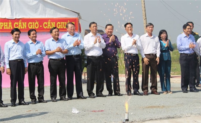 Bến phà Cần Giờ- Cần Giuộc chính thức được khởi công xây dựng