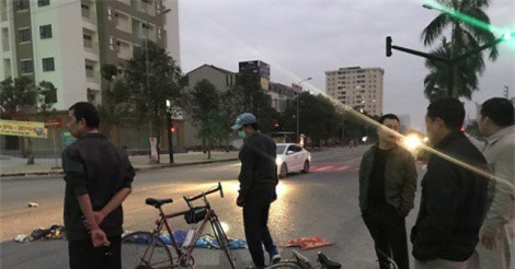 Nghệ An: Xe tải tông ông cụ bất tỉnh rồi bỏ chạy