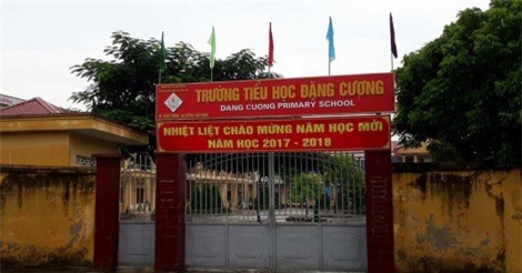 Hải Phòng: Cách chức Hiệu trưởng, khiển trách Hiệu phó trường Tiểu học Đặng Cương