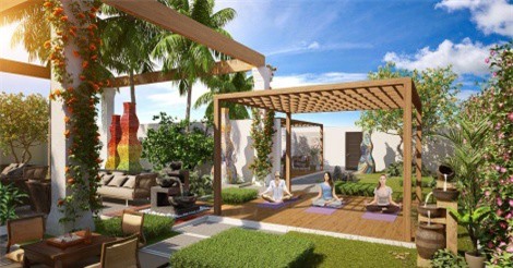 Khám phá tầng mái của dự án “đáng sống” phía Tây Hà Nội