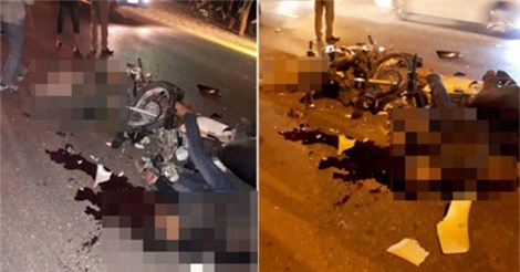 Tai nạn kinh hoàng giữa 2 xe máy, 2 người chết thảm