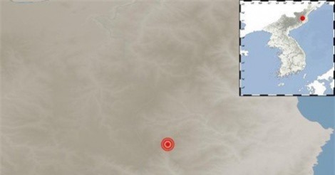 Động đất 2,5 độ richter gần bãi thử hạt nhân của Triều Tiên