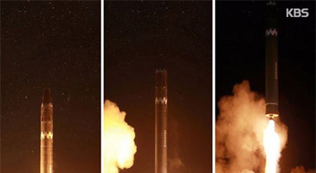 Tên lửa Hwasong-15 của Triều Tiên đã thất bại khi trở lại khí quyển?