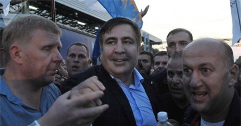 Người ủng hộ dùng vũ lực giải cứu cựu TT Gruzia Saakashvili 