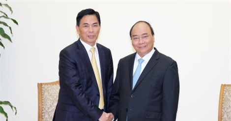 Thủ tướng tiếp Chủ tịch Tập đoàn Giai Nguyên (Trung Quốc)