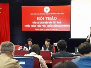 “Báo chí Liên hiệp Hội Việt Nam trước thách thức phát triển không gian mạng”