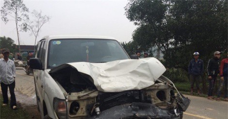 Hà Tĩnh: Ô tô hết hạn kiểm định tông chết 3 thanh niên