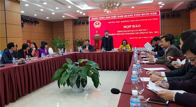 Quảng Ninh: Họp báo bế mạc kỳ họp thứ 7, HĐND tỉnh khóa XIII