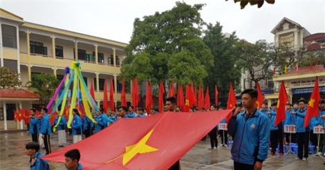 Trường PTTH Lê Hồng Phong( Hải Phòng): Khai mạc Hội khỏe Phù Đổng 