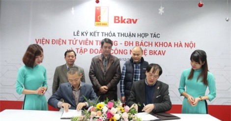 Bkav hợp tác ĐH Bách Khoa Hà Nội để phát triển công nghệ cho Bphone