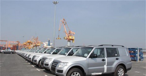 Lượng ôtô nhập khẩu tăng đột biến tại Việt Nam