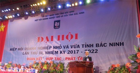 Chủ tịch tỉnh xin lỗi 68 doanh nghiệp trong Đại hội Hiệp hội DNNVV Bắc Ninh